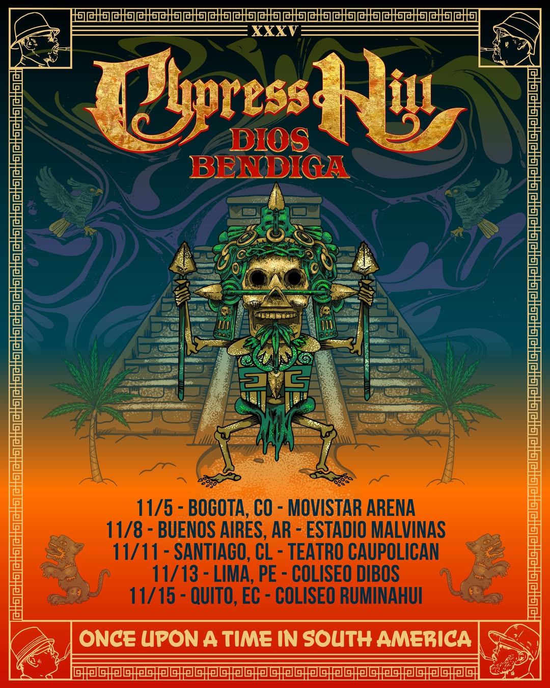 Dios Bendiga: Cypress Hill vuelve a Chile
